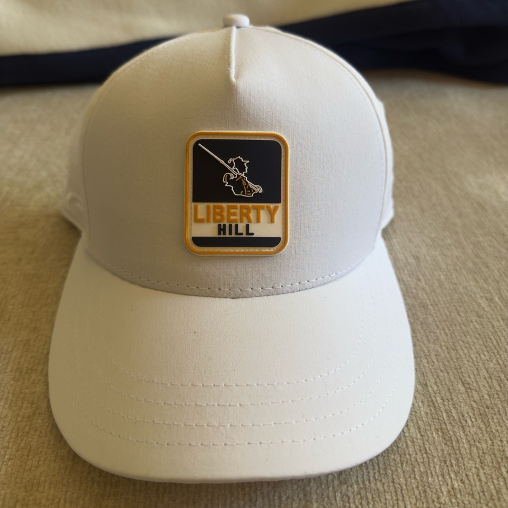 Pukka Liberty Hill Tech Hat. New. 5 Panel. Mid crown. Adjustable Plastic Snap